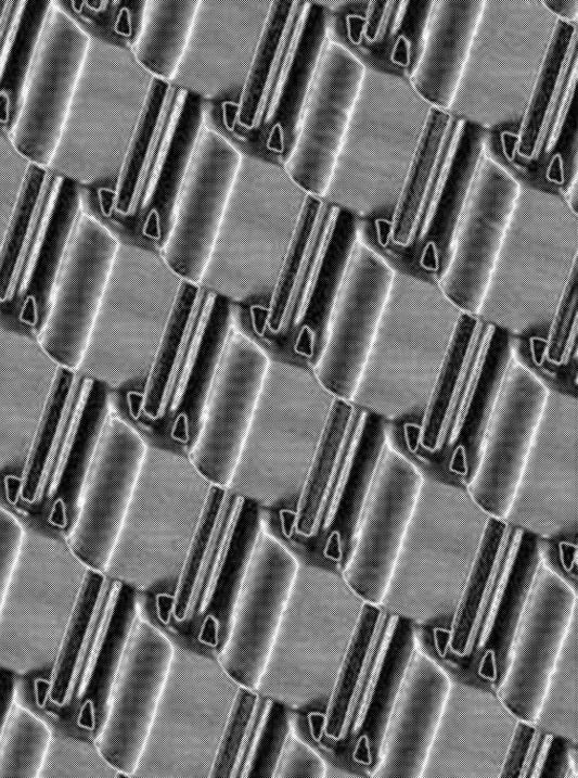 A FLEXIBLE FABRIC OF INFLEXIBLE PARTS / Tauba Auerbach
