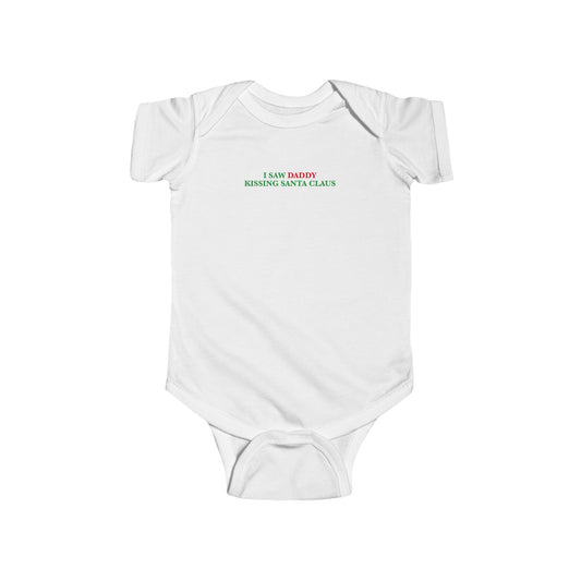 INFANT SIZE DADDY & SANTA BODYSHIRT