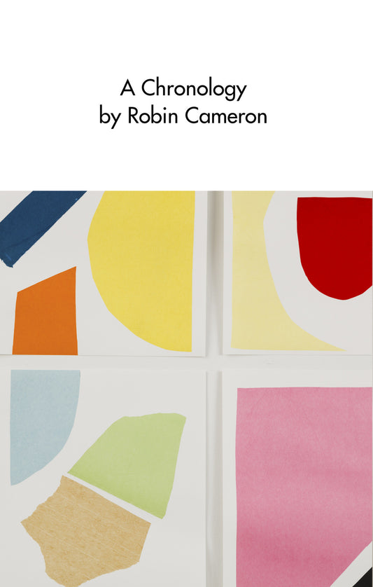 A CHRONOLOGY / Robin Cameron